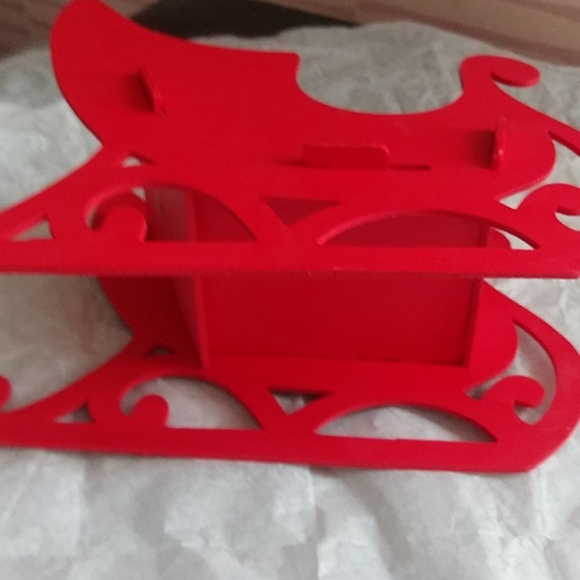 TY "4" HOLIDAY Beanies *VINTAGE* W/Wooden Sleigh - Picture 3 of 10